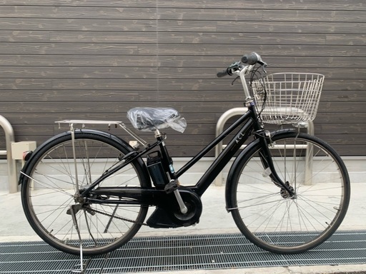 地域限定送料無料　ブリヂストン　ACL　新基準 内装八段　27インチ　12,8AH　黒　パスシティ　ビビシティ　神戸市　電動自転車