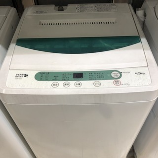◆ヤマダ　全自動洗濯機　4.5Kg　YWM-T45A1　2016年◆
