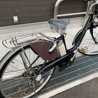 地域限定 ブリヂストン アシスタ 26インチ 緑 パス ビビ 神戸市 電動
