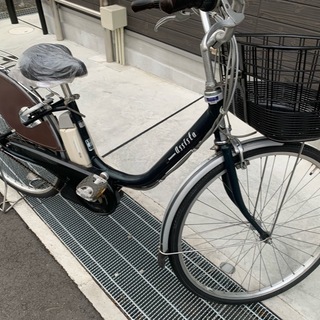 地域限定 ブリヂストン アシスタ 26インチ 緑 パス ビビ 神戸市 電動