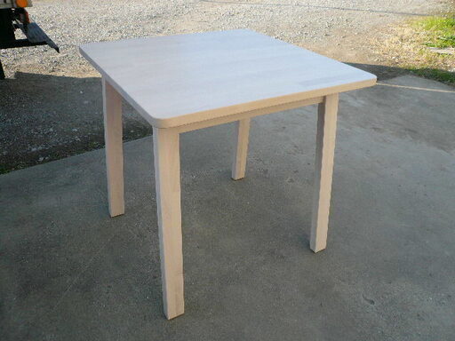 IKEA イケア 　NORRAKER テーブル, ホワイト バーチ カフェテーブル ＜サイズ　74x74 cm ＞