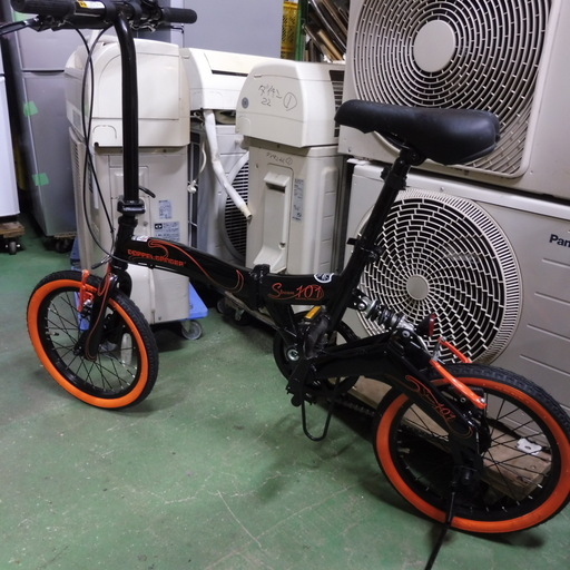 西０７１DOPPEL GANGER　自転車　折りたたみ　16インチ 101STREAM