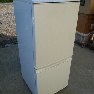 シャープ 冷蔵庫 つけかえどっちもドアタイプ 137L ホワイト SJ-D14B-Wの画像