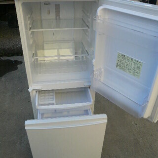 シャープ 冷蔵庫 つけかえどっちもドアタイプ 137L ホワイト SJ-D14B-W - 松戸市
