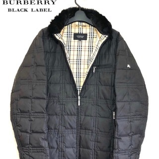 BURBERRY BLACK LABEL バーバリー ダウン ジ...