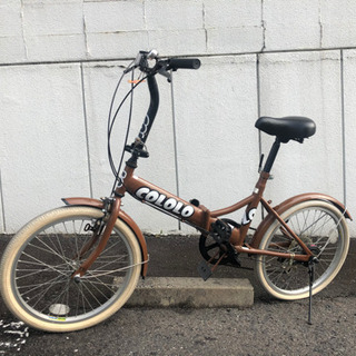 新車放置品！20インチ 折り畳み！