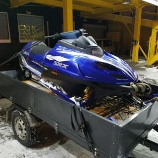 スノーモービル　YAMAHA　SRX600 岩見沢から出品