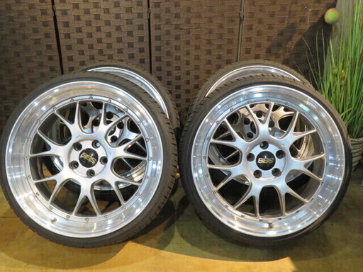 BBS LM318/319 鍛造アルミホイール 8.5Jx20 +48/9.5Jx20 +45、DELINTE THUNDER D7 225/30ZR20,245/30ZR20 札幌発
