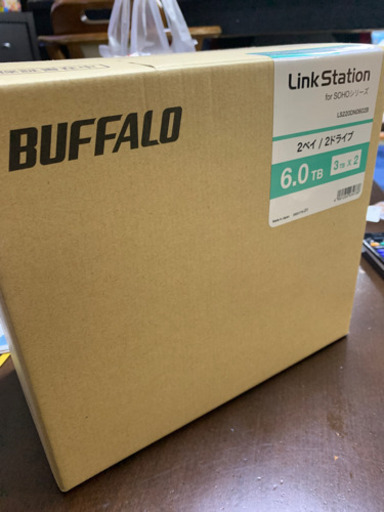 BUFFALO ハードディスクディスク(外付け) 6TB