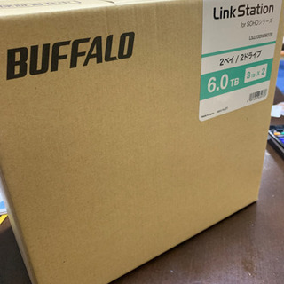 BUFFALO ハードディスクディスク(外付け) 6TB