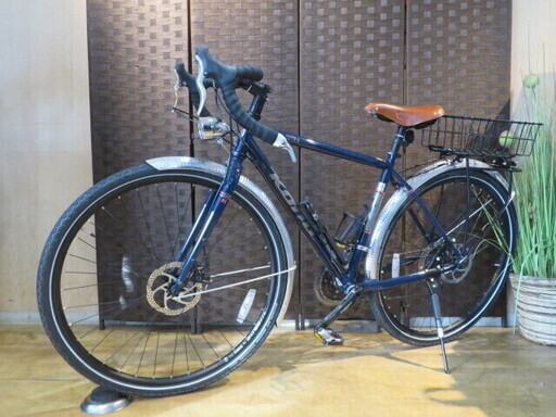 □KONA SUTRA コナ スートラ 紺 27速 タイヤバリ山 ランドナー