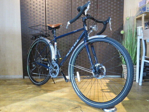 □KONA SUTRA コナ スートラ 紺 27速 タイヤバリ山 ランドナー