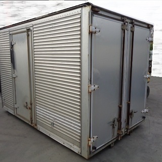 トラックコンテナ 箱 横扉付 2t 3170x1870x2040 保冷 倉庫 物置