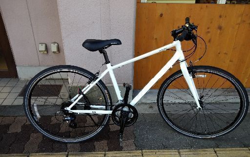 美品☆KhodaaBloon RAIL 700cクロスバイク アルミ/24speed/ホワイト