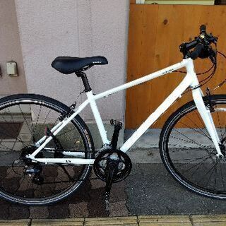 美品☆KhodaaBloon RAIL 700cクロスバイク アルミ/24speed/ホワイト
