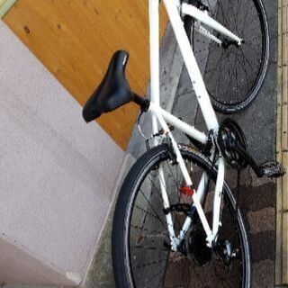 美品☆KhodaaBloon RAIL 700cクロスバイク アルミ/24speed/ホワイト