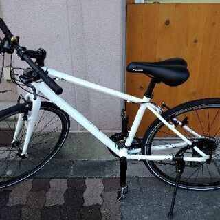 美品☆KhodaaBloon RAIL 700cクロスバイク アルミ/24speed/ホワイト