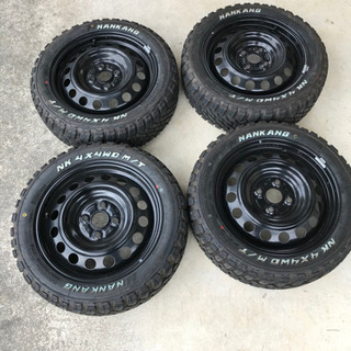 165／60R15 マッドタイヤ　バリ溝　M/T