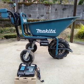 人気特価激安 マキタ「充電式三輪運搬車バケット仕様」のフルセットです その他