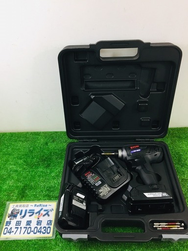 RYOBI（リョービ） BID-1805 インパクトドライバー【リライズ野田愛宕店】【店頭取引限定】【中古品】1点限り早い者勝ち！