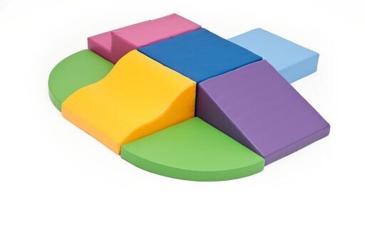 ［SOLD］★遊具★乗れる大きなブロックセット！室内、キッズコーナー、保育園、幼稚園、児童館などにも。 SOLD］☆遊具☆乗れる大きなブロックセット！室内、キッズコーナー