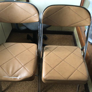 【価格改定】折りたたみ椅子　2つセット