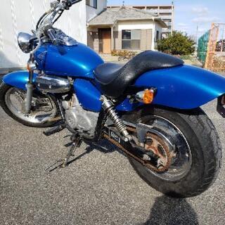 実働！美車！HONDA マグナ50 ブルー 原付バイク