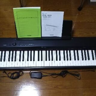 CASIO 88鍵 電子ピアノ(簡易ペダル付)【一部故障】