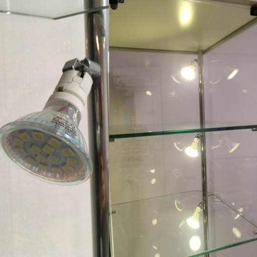 コレクションケース ガラスショーケース 飾り棚 LED照明
