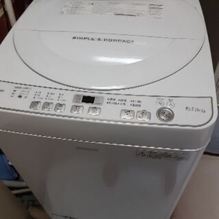シャープ洗濯機　6.0㎏　2016年製