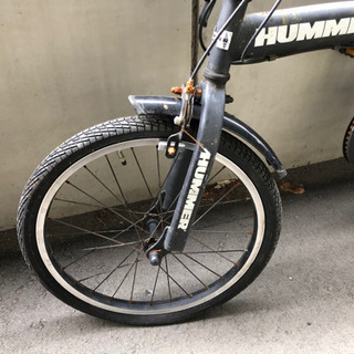 【決定しました】折りたたみ自転車　hummer黒