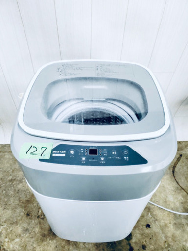 ♦️2018年製♦️ 127番 BESTEK✨全自動洗濯機　 ⚡️BTWA01‼️