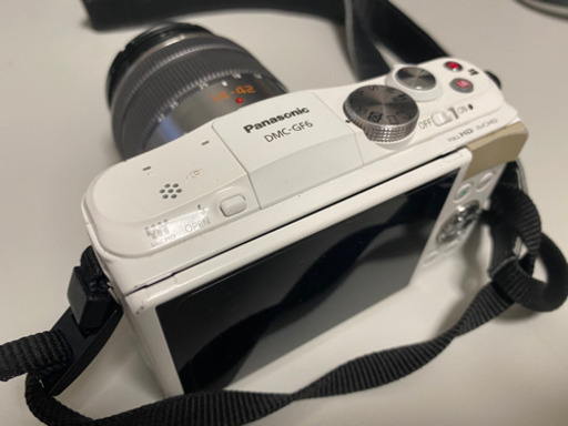 パナソニック Panasonic　DMC-GF6W-W [LUMIX(ルミックス)  ミラーレス一眼カメラ