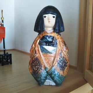 市松人形　陶器　Naka Doll