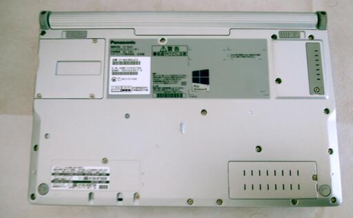 すぐに使えるwindows10】 パナソニック レッツノート CF-NX3 12