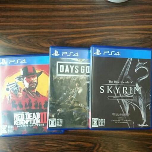 PS4  3タイトル