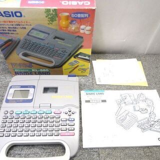 CASIO カシオ ネームランド KL-560 ラベルライター ...