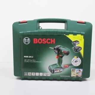 未使用品　BOSCH　PDR18LI 　18Vインパクト　バッテリ2個