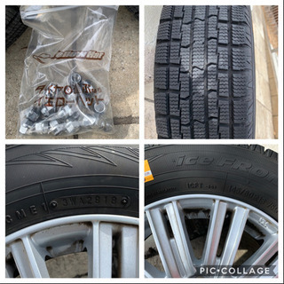 スタッドレスタイヤ・ホイール　4本セット　軽自動車