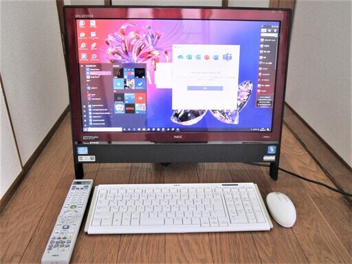 【中古動作品】美品☆TVパソコン☆ i7-2TB-ブルーレィ-Win10☆21.5液晶一体型☆