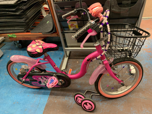 ★ides  ミニーちゃん自転車　16インチ
