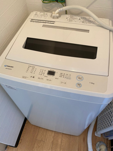 【使用期間 2か月】2019年製 maxzen 全自動洗濯機　JW70WP01