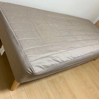 【終了】シングルベッド（幅80cm）脚付きマットレス（ポケットコ...