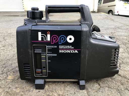 整備済 非常時等に ホンダ 300W 防音 hippo 小型軽量 34.4cc インバーター 発電機 EX300　50Hz 現物確認 OK 初期不良対応可能