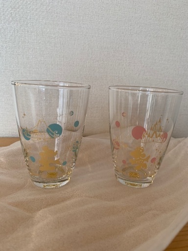 ディズニーペアグラスeneos パーフェクトドリームキャンペーン非売品 千歳船橋の食器 コップ グラス の中古あげます 譲ります ジモティーで不用品の処分
