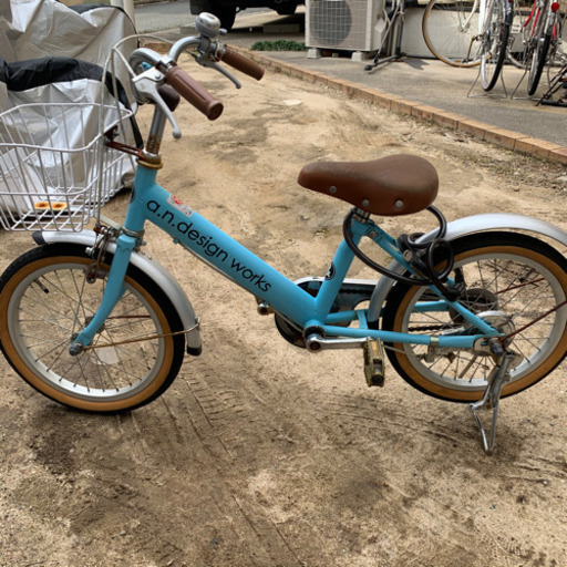 16インチ 自転車 水色