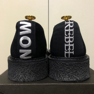 革靴　レザー　ラバーソール　ドレスシューズ