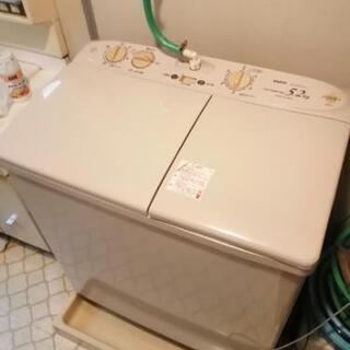 二層式洗濯機　SANYO SW-520H1 96年式