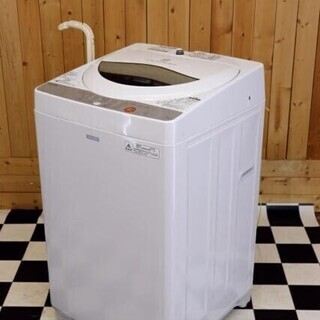 【期間限定特価】 配達込み 全自動洗濯機　TOSHIBA　AW-5GC3　2016年製　ホワイト　5.0kg　ふろ水ポンプ付き　送風乾燥機能搭載　住まい 家電