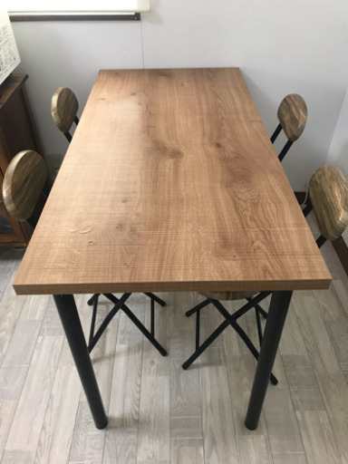 カフェ風 ダイニングテーブルセット Neco24 和光のダイニングセットの中古あげます 譲ります ジモティーで不用品の処分